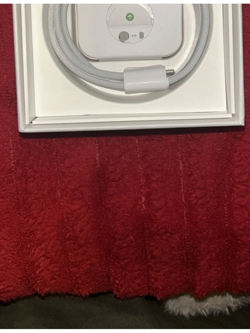 Apple White Braided USB-C to Lightning Cable